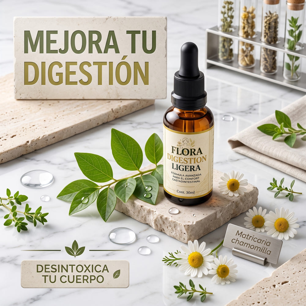 Gotas FLORA Digestion Ligera