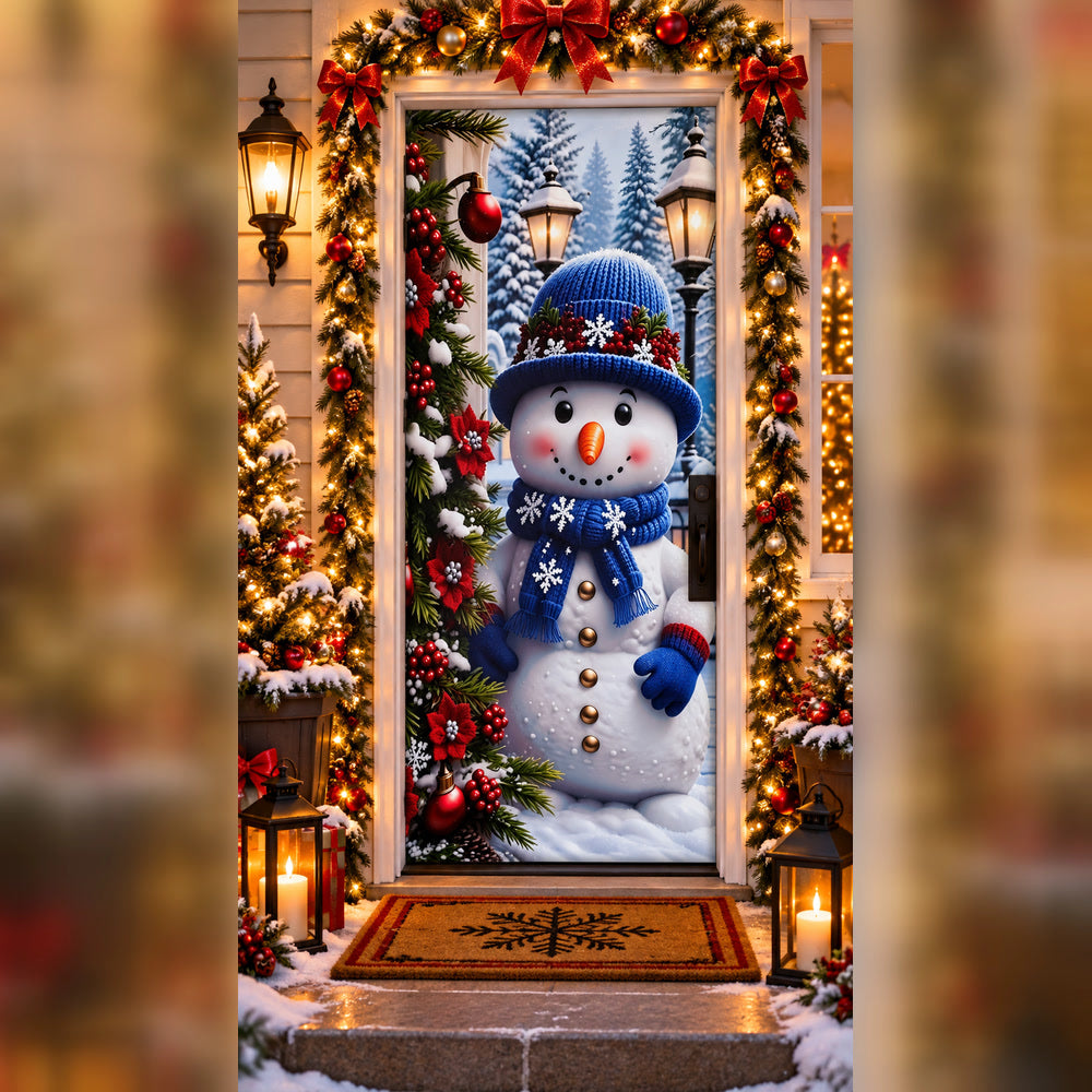 Fundas navideñas para puertas