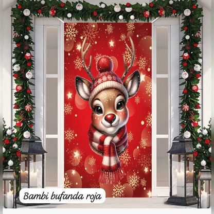 Fundas navideñas para puertas