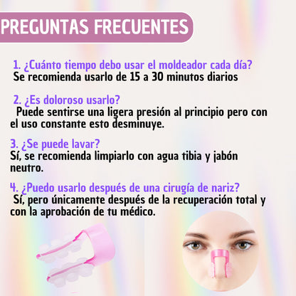 Corrector Nasal Perfilé - Moldeador de Nariz sin Cirugía