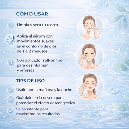 Contorno de Ojos Roll On BIOAQUA - ¡LA SEGUNDA UNIDAD POR SOLO +29.000 HOY!