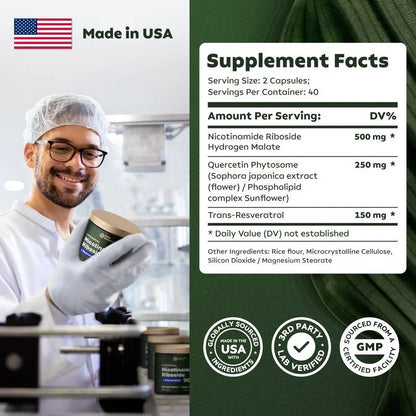 Cuida Tu Cuerpo y Mente: 30% de Descuento en Resveratrol + NAD+ para una Vida Más Larga y Saludable! DESCUENTO ESPECIAL EN SEGUNDA UNIDAD