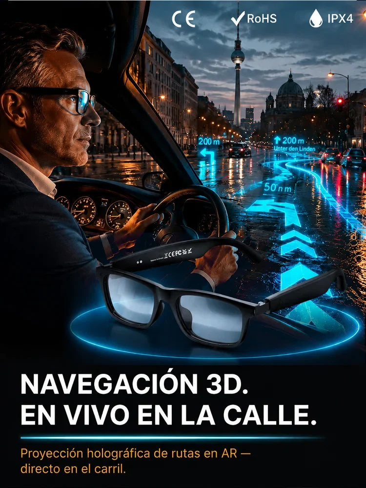 Gafas Sol Inteligentes V1 Pro Bluetooth - TUS OJOS NUESTRA PROMESA
