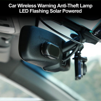 Luz solar seguridad antirrobo carro x2