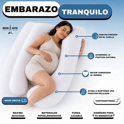 Almohada para embarazadas - Descansa más comoda durante tu embarazo