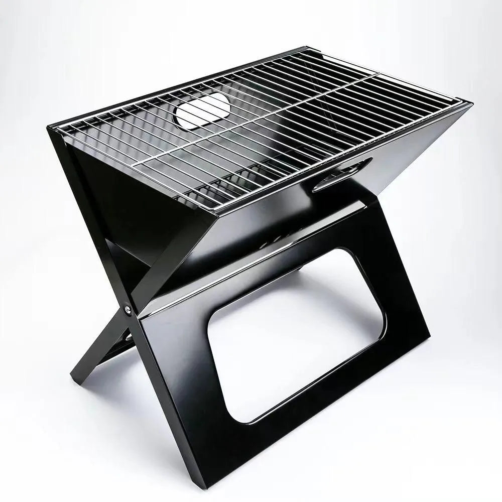 Parrilla Asadora Plegable - ¡CON MATERIAL RESISTENTE HASTA 300°C!