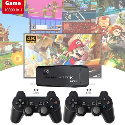 Consola Game Stick® ¡Más de 10.000 juegos retro!  - ÚLTIMO DIA CON 2 CONTROL DE REGALO