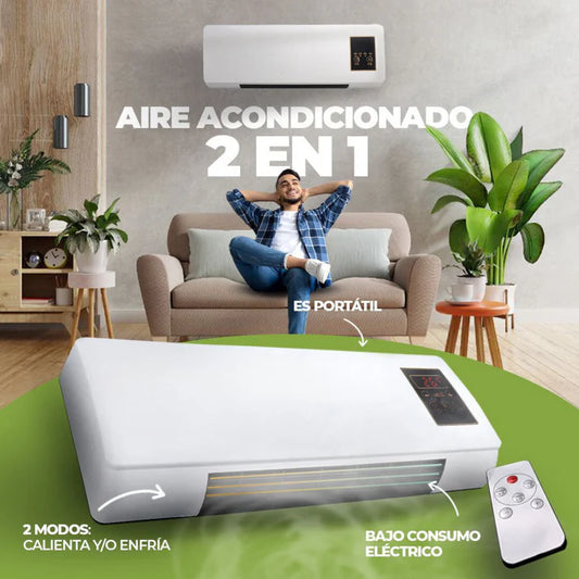 Split Max® Aire Acondicionado 2 en 1 - Enfría y calienta - APROVECHA EL 35% OFF
