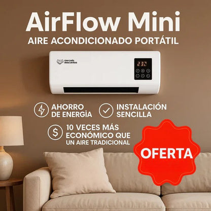 CONTROLA LA TEMPERATURA A TU GUSTO REFRESCANDO O CALENTANDO - Aire Acondicionado 2 en 1 ¡ÚLTIMAS UNIDADES 40% OFF!