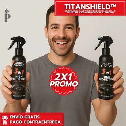 Compra 1 llévate 2 - Spray CarNano 3 en 1 - BRILLO Y PROTECCIÓN SIN LAVADOS POR 6 MESES
