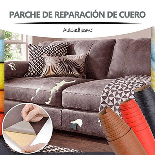 SÓLO HOY 40% OFF - COMBO Autoadhesivo Reparador De Cuero