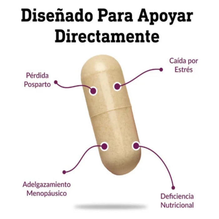 Hair Growth Advanced Cap 60 - LA SEGUNDA UNIDAD POR SOLO + $34.000