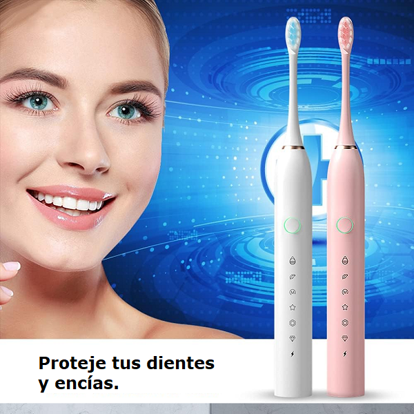 Cepillo De Dientes Eléctrico Giratorio Recargable - TRANSFORMA TU RUTINA DENTAL