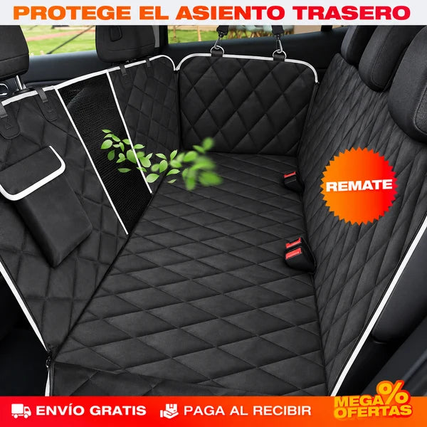 Forro para carro protector mascotas - Útil en la vuelta corta y en el viaje largo