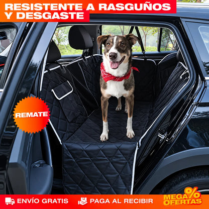 Forro para carro protector mascotas - Útil en la vuelta corta y en el viaje largo