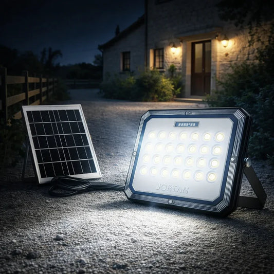 Kit Reflector Solar 500 Watts Alta Potencia Con Panel Solar y Control