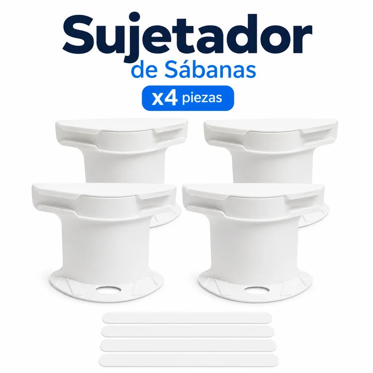 Sujetador De Sabanas X4 - ¡Despídete de las sábanas desordenadas cada mañana!
