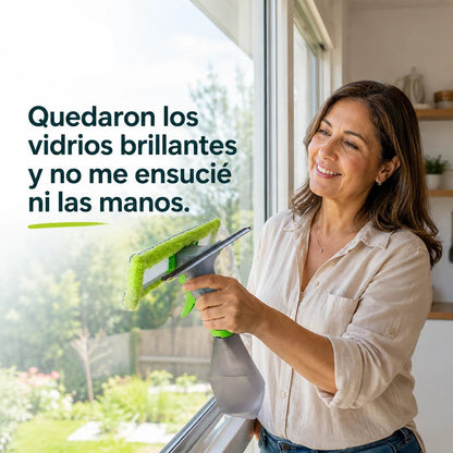 MicroClean™ — LIMPIADOR DE VIDRIO 3 EN 1 WINNER