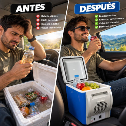 MINI NEVERA PORTATIL PARA CARRO 7.5L