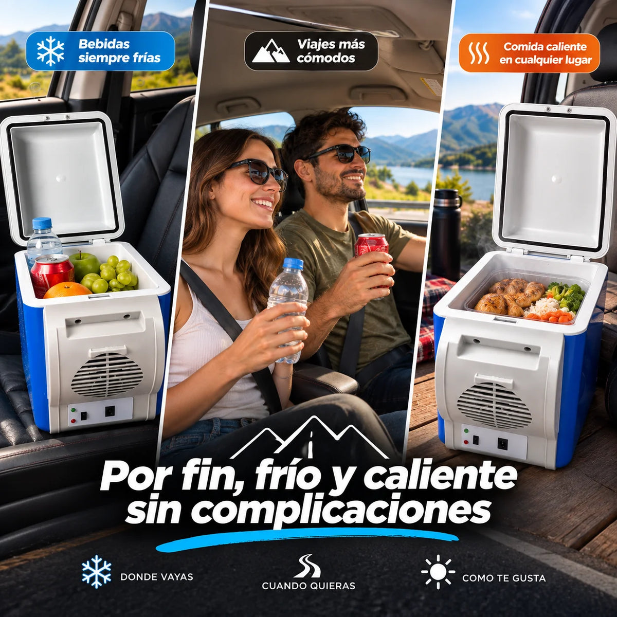 MINI NEVERA PORTATIL PARA CARRO 7.5L