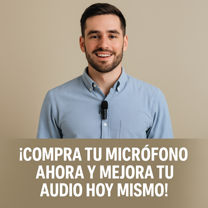 SUPER PROMO SOLO HOY 50 % OFF - Micrófonos Inalámbricos De Solapa 2 En 1
