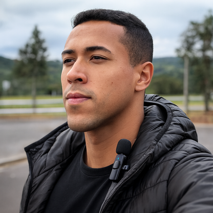 SUPER PROMO SOLO HOY 50 % OFF - Micrófonos Inalámbricos De Solapa 2 En 1