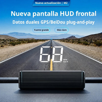 ¡LANZAMIENTO 2026! Velocímetro Digital GPS para Coche con Pantalla Head-Up Display