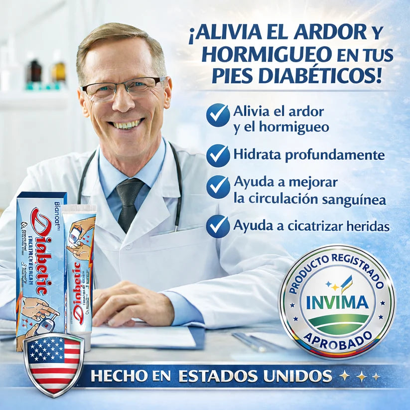 DiabeticFoot - ¡DESPIDETE DE LA RESEQUEDAD Y GRIETAS EN PIES DIABETICOS!