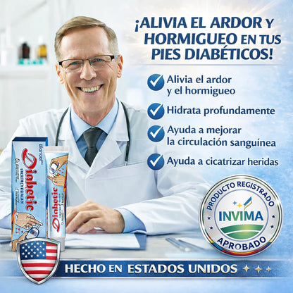DiabeticFoot - ¡DESPIDETE DE LA RESEQUEDAD Y GRIETAS EN PIES DIABETICOS!