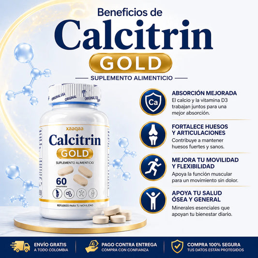 ¡LIQUIDACIÓN DE STOCK! - CALCITRIN GOLD