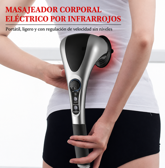 RELAJA TU ESPALDA Y RECARGA TU CUERPO CON CALOR INTELIGENTE - Masajeador Corporal B2000 Profesional