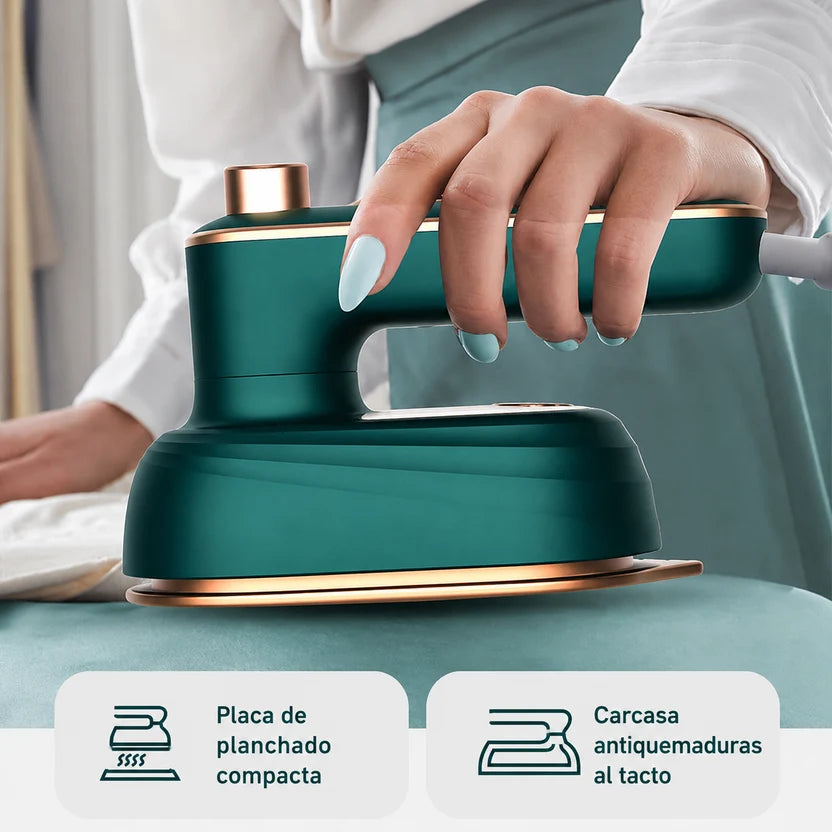 Mini plancha viajera portátil - Compacta, Rápida e Ideal para Viajar