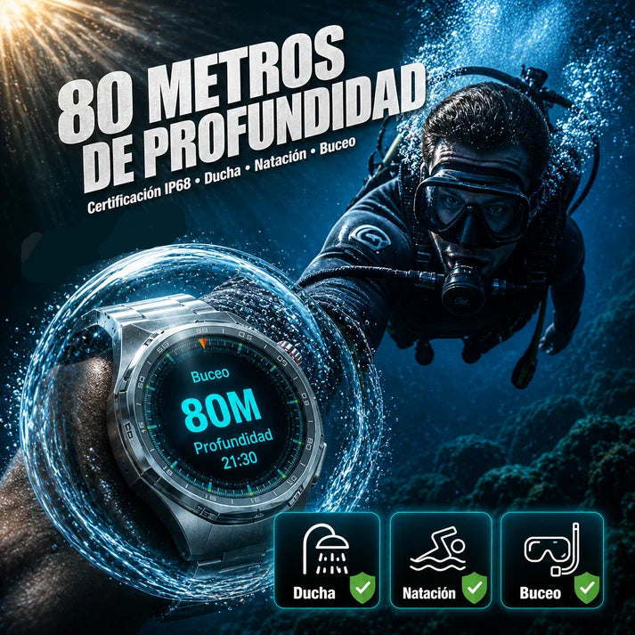 Reloj Inteligente GT6pro - SEGUNDA UNIDAD POR SOLO + 64.000 HOY!