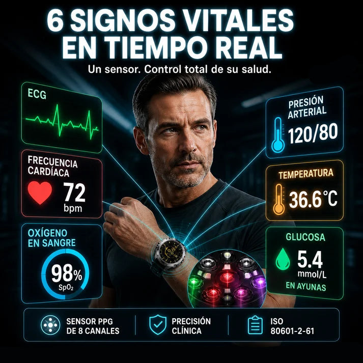 Reloj Inteligente GT6pro - SEGUNDA UNIDAD POR SOLO + 64.000 HOY!