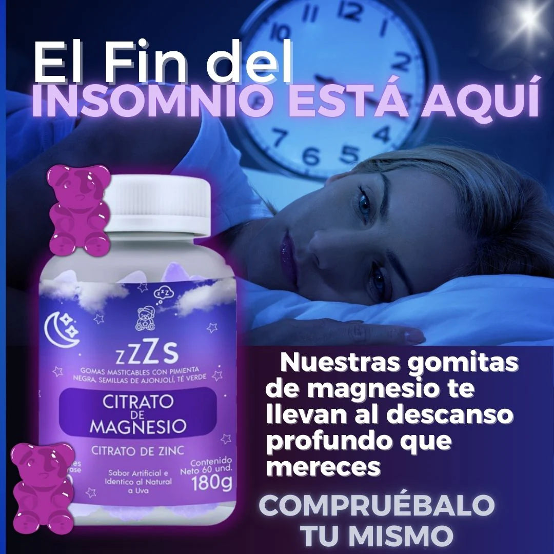 Compra 1 y Llévate 2 - ÚNICO CON UNA DURACIÓN DE 30 MINUTOS - Citrato de Magnesio