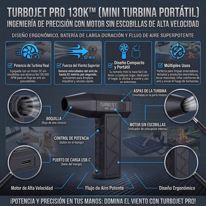 TurboJet Pro™ | Soplador Turbo Jet Super Poderoso