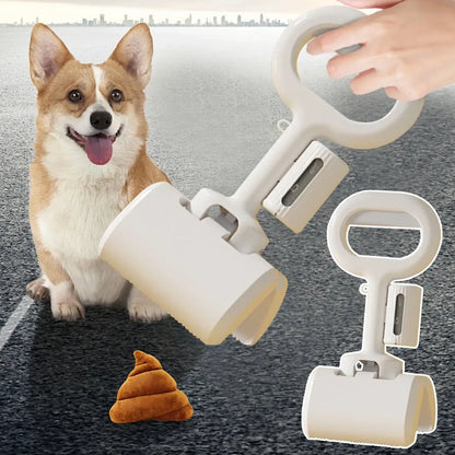RECOGEDOR DE EXCREMENTOS PARA PERROS - Recoge sin tocar. Paseos limpios, manos limpias.