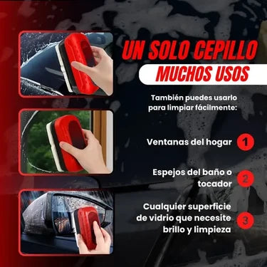 Cepillo Limpiador de Parabrisas para Auto – Vidrios Más Claros
