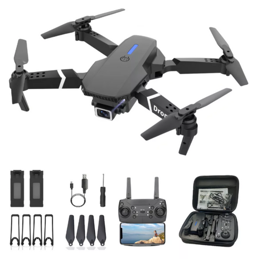 Último día de la oferta 35%OFF - Dron PRO doble cámara 4K + Maletín de REGALO