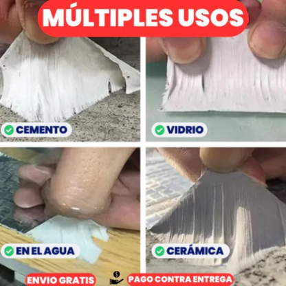 PROMO SOLO HOY 40 % OFF - Cinta adhesiva de butilo impermeable 5M