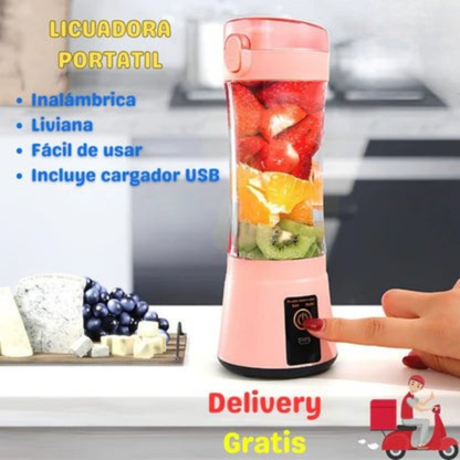 Licuadora Portátil – Prepara tus Batidos en Cualquier Lugar 🚀 35% OFF SOLO HOY