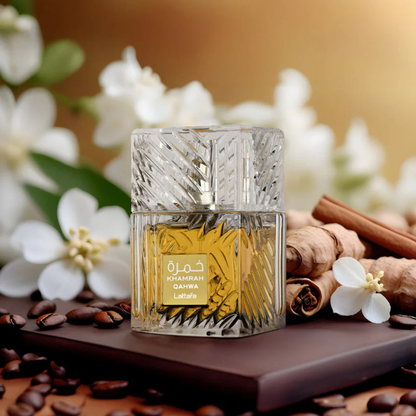 Khamrah Lattafa + REGALO PERFUMERO – Perfume Árabe de Lujo Masculino - PROMO SOLO HOY 45% OFF