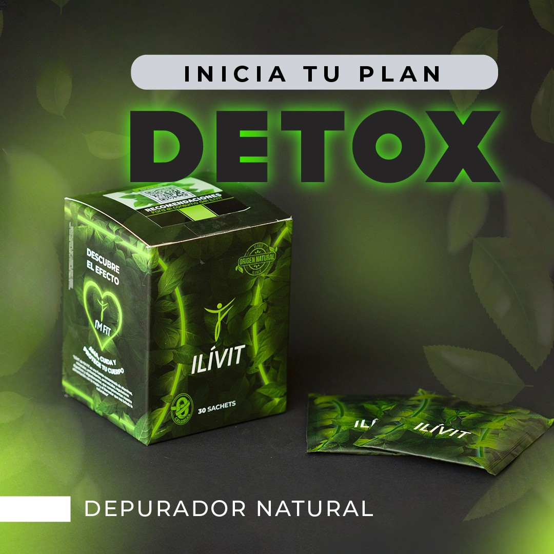 40%OFF SÓLO HOY - TRATAMIENTO 1 MES CON ILIVIT DEPURADOR NATURAL!