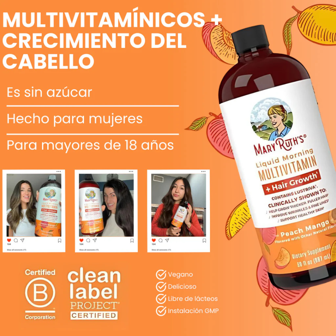 ÚLTIMO DÍA DE LA PROMOCIÓN - Mary Ruth's® Mango SOLO HOY CON 50% OFF