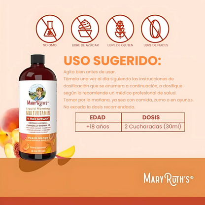 ÚLTIMO DÍA DE LA PROMOCIÓN - Mary Ruth's® Mango + REGALO CON UN 50% OFF