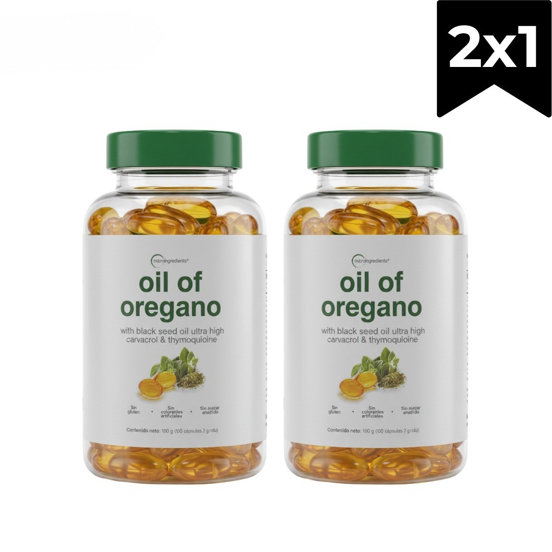 OFERTA IMPERDIBLE COMPRA 1 Y LLÉVATE 2 -ACEITE DE OREGANO – SOLO HOY 50% OFF