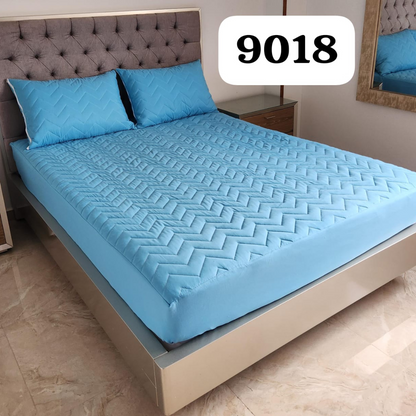 SOLO HOY 40% OFF - Protector de Colchón Impermeable Premium + 2 fundas de REGALO IMPERDIBLE