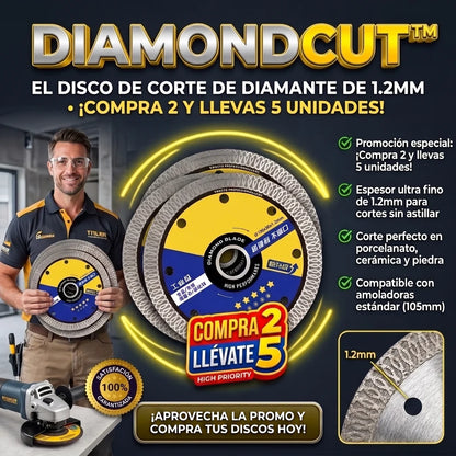 DIAMONDCUT™ Disco de Corte de Diamante Multifuncional - COMPRA 2 Y LLÉVATE 5