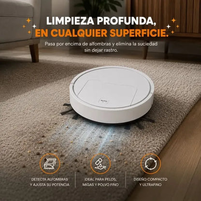 Mini Aspiradora Robot Inteligente - Limpia Debajo de Camas y Sofás - LA SEGUNDA UNIDAD POR SOLO + $69.000