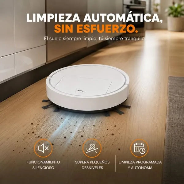 Mini Aspiradora Robot Inteligente - Limpia Debajo de Camas y Sofás - LA SEGUNDA UNIDAD POR SOLO + $69.000